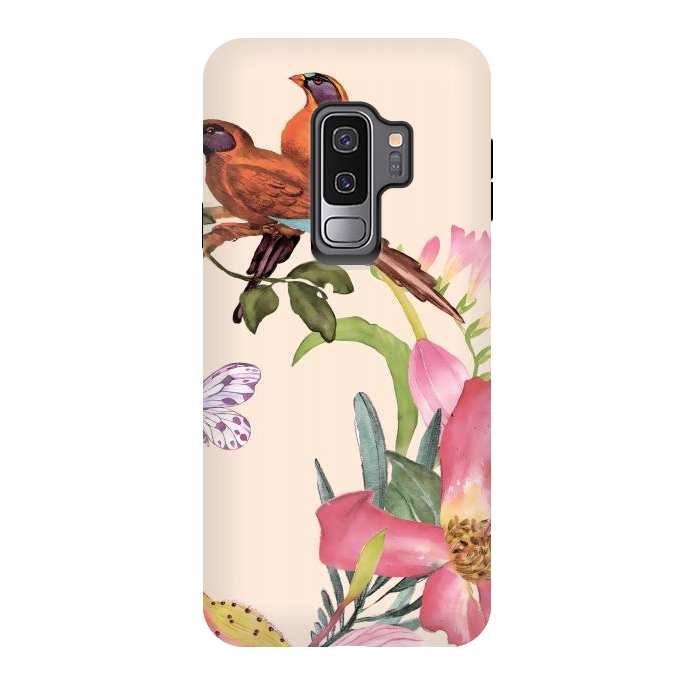 Galaxy S9 plus StrongFit Sweet Birds by Creativeaxle