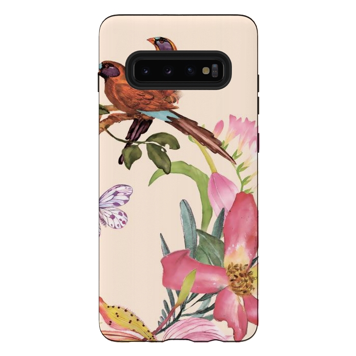 Galaxy S10 plus StrongFit Sweet Birds by Creativeaxle