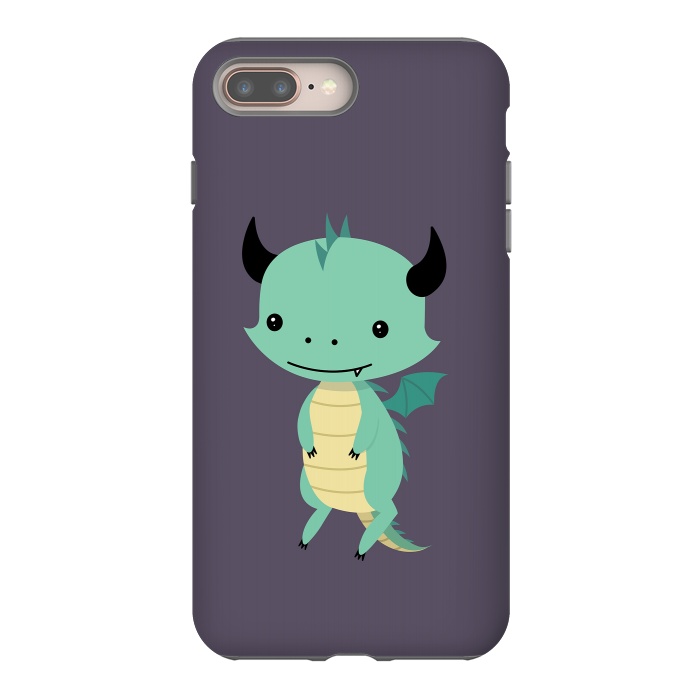 iPhone 7 plus StrongFit Cute dragon by Laura Nagel