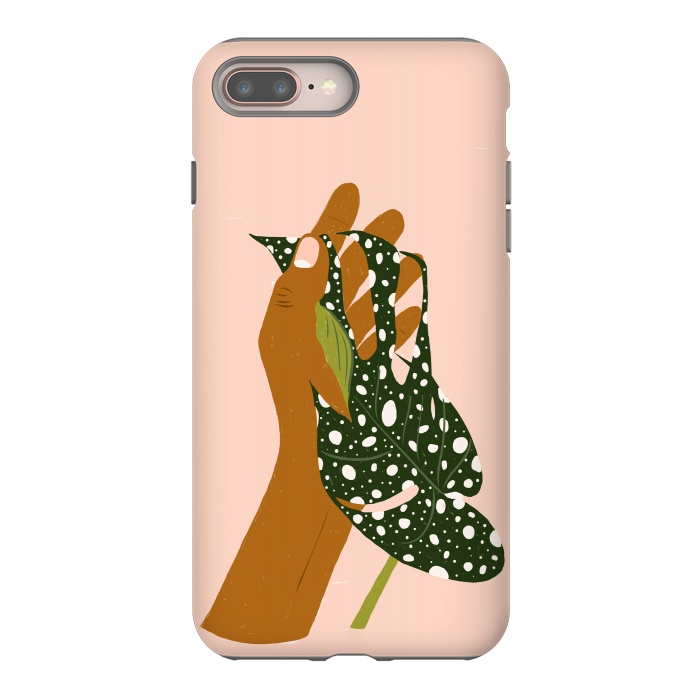 iPhone 7 plus StrongFit Botanical Love by Uma Prabhakar Gokhale