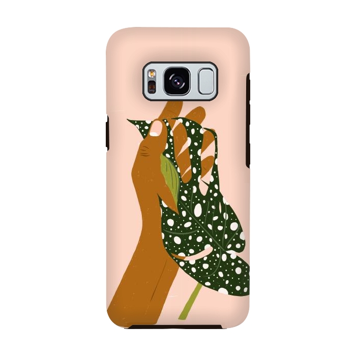 Galaxy S8 StrongFit Botanical Love by Uma Prabhakar Gokhale