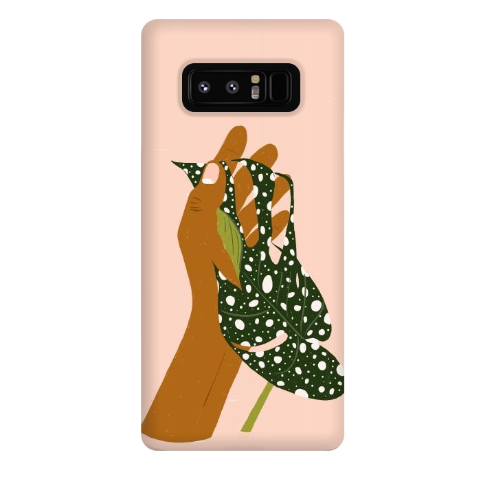 Galaxy Note 8 StrongFit Botanical Love by Uma Prabhakar Gokhale