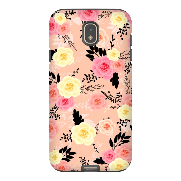 Galaxy J7 StrongFit Roses pattern by Jms