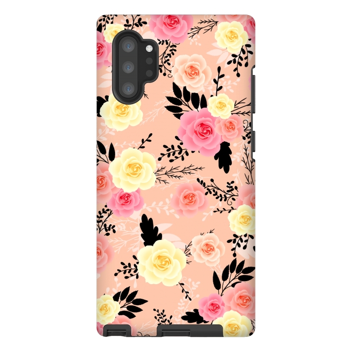 Galaxy Note 10 plus StrongFit Roses pattern by Jms