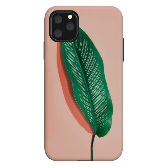 iPhone 11 Pro Max StrongFit Green leaf  by Winston