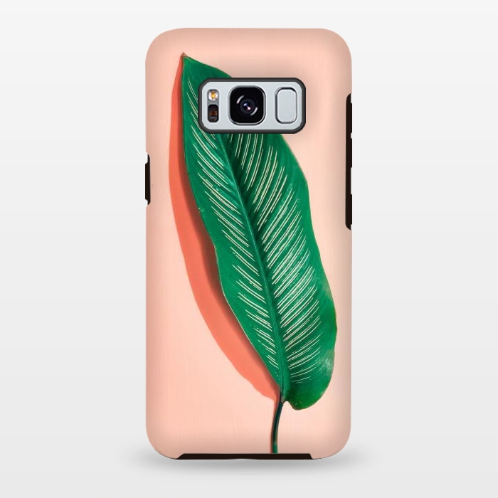 Galaxy S8 plus StrongFit Green leaf  by Winston