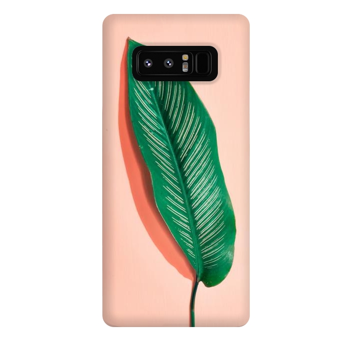 Galaxy Note 8 StrongFit Green leaf  by Winston
