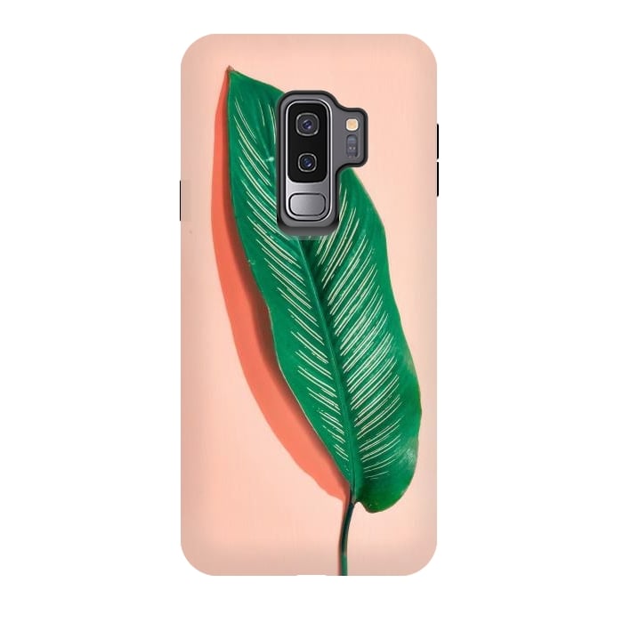 Galaxy S9 plus StrongFit Green leaf  by Winston