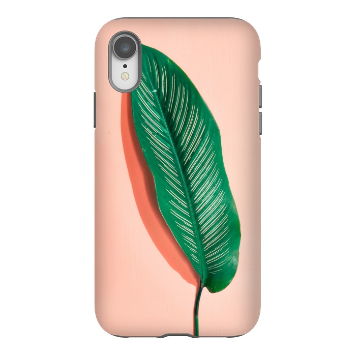 iPhone Xr StrongFit Green leaf  by Winston