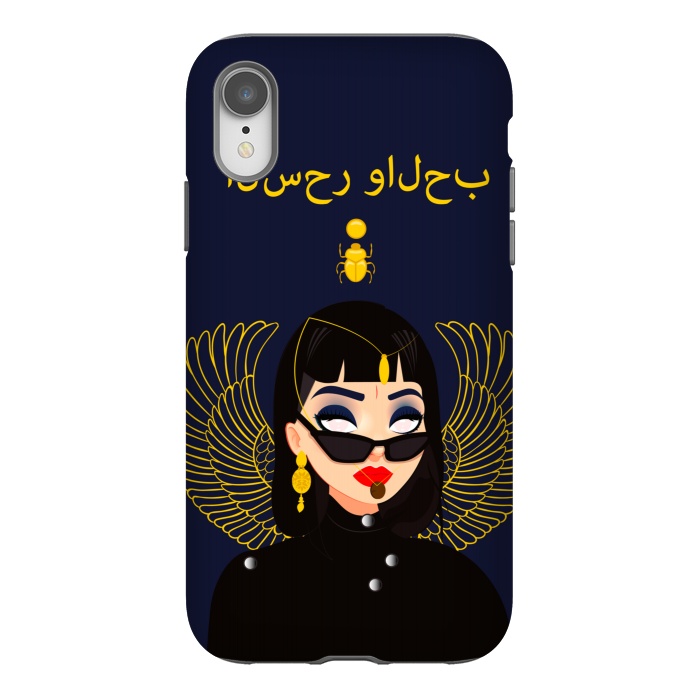 iPhone Xr StrongFit Reyna Egipcia by Verónica Arboleda 