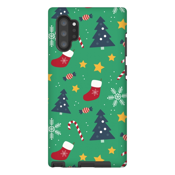 Galaxy Note 10 plus StrongFit christmas tree love by MALLIKA
