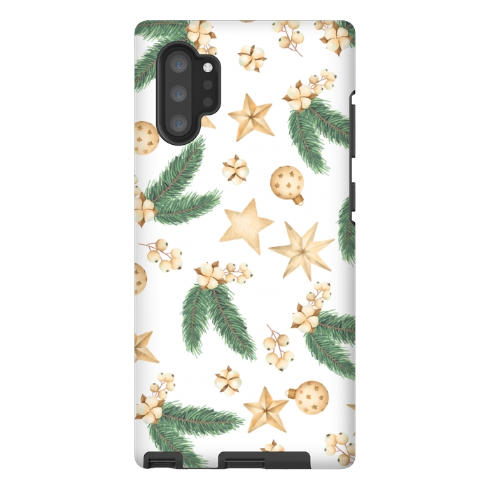 Galaxy Note 10 plus StrongFit christmas bells pattern by MALLIKA