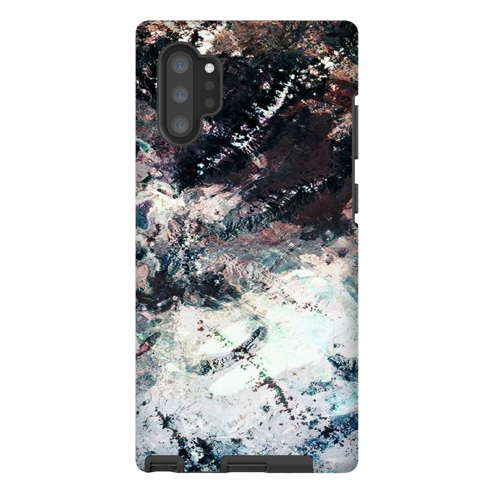 Galaxy Note 10 plus StrongFit Snowy mountains from above by Oana 