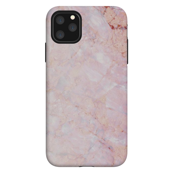 iPhone 11 Pro Max StrongFit Pastel pink elegant marble by Oana 