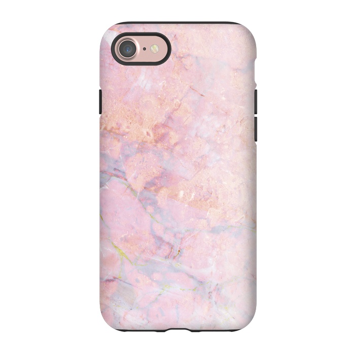iPhone 7 StrongFit Soft pink marble by Oana 