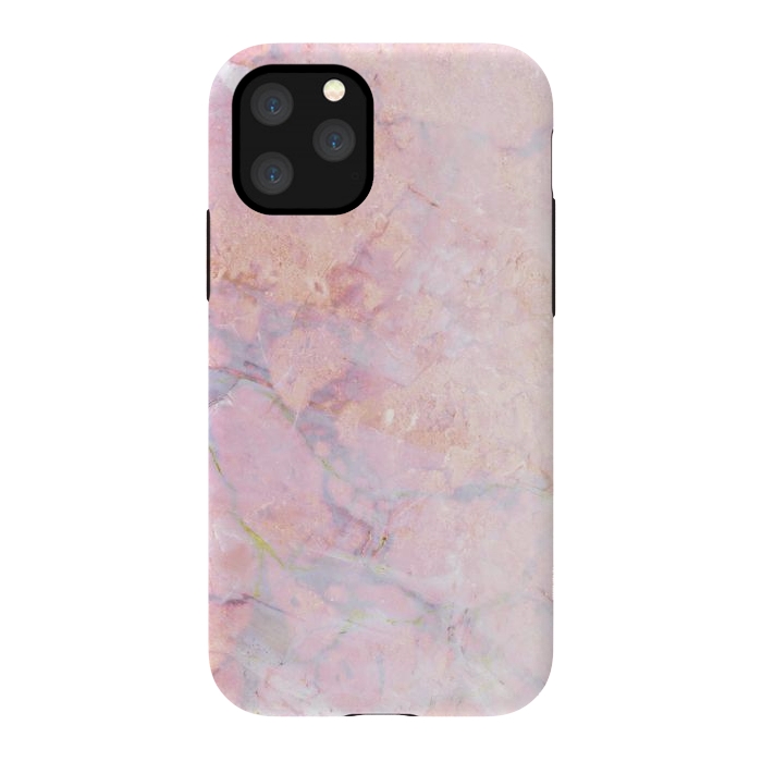 iPhone 11 Pro StrongFit Soft pink marble by Oana 