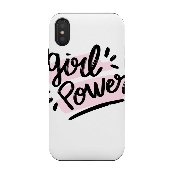 iPhone Xs / X StrongFit girl power by MALLIKA