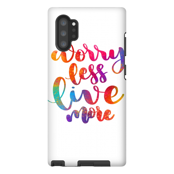 Galaxy Note 10 plus StrongFit worry less live more by MALLIKA