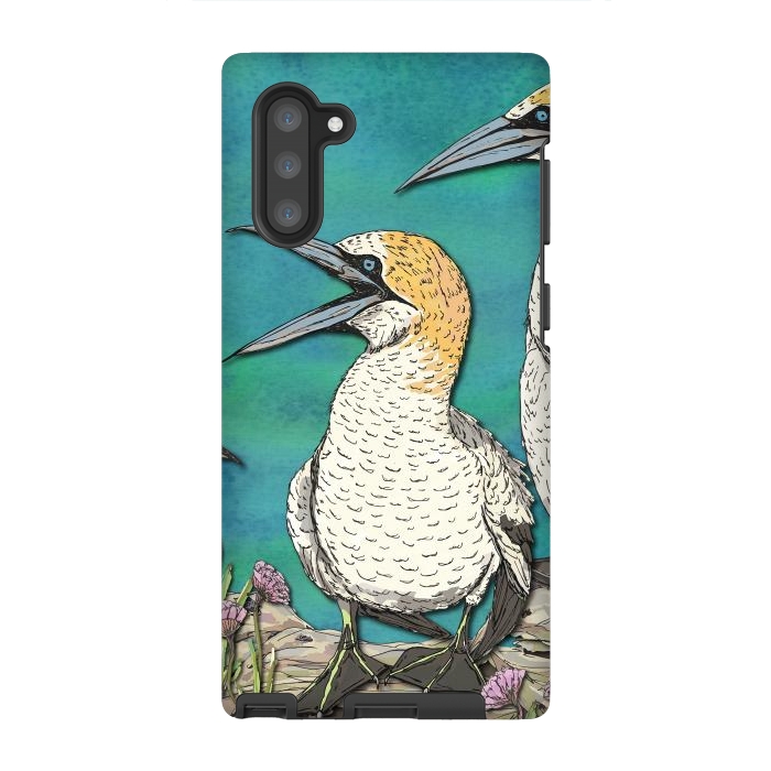 Galaxy Note 10 StrongFit Gannet Chat by Lotti Brown