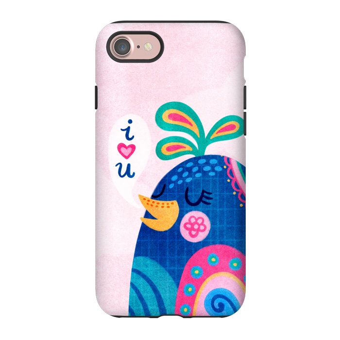 iPhone 7 StrongFit I Love You Bird by Noonday Design