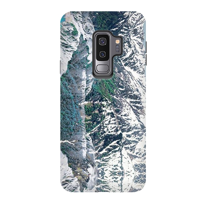Galaxy S9 plus StrongFit Snowy mountains landscape by Oana 