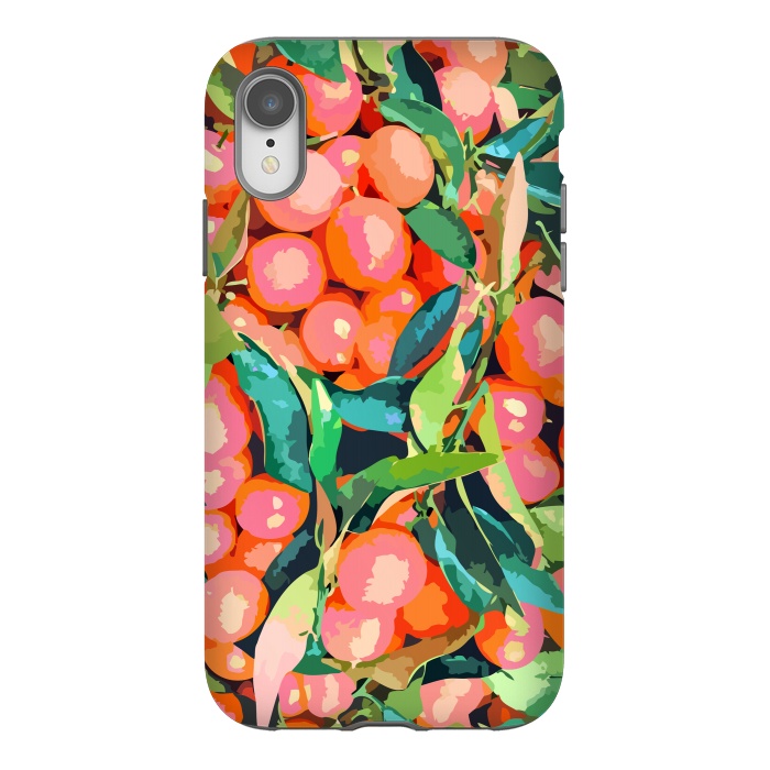 iPhone Xr StrongFit Fruit Garden by Uma Prabhakar Gokhale
