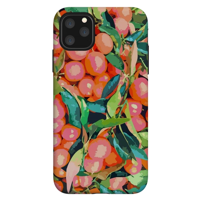 iPhone 11 Pro Max StrongFit Fruit Garden by Uma Prabhakar Gokhale