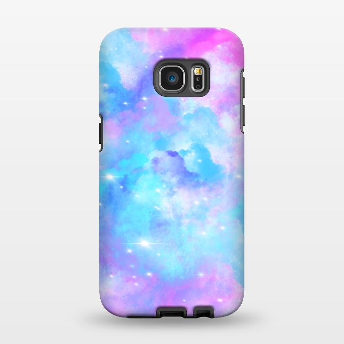 Galaxy S7 EDGE StrongFit Pastel clouds by Jms