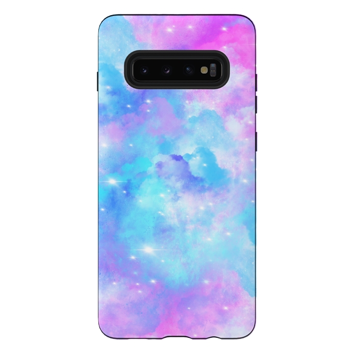 Galaxy S10 plus StrongFit Pastel clouds by Jms