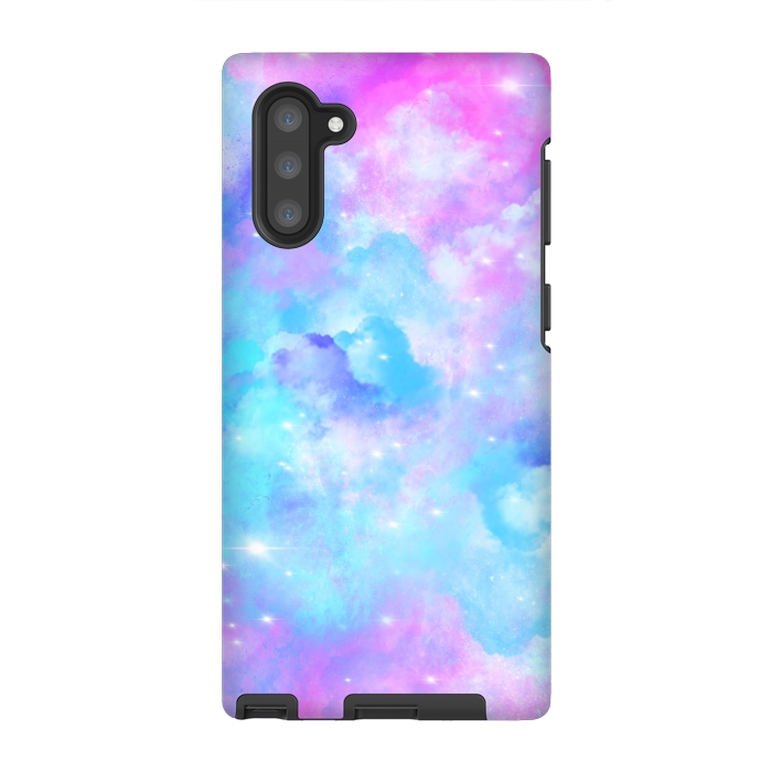 Galaxy Note 10 StrongFit Pastel clouds by Jms