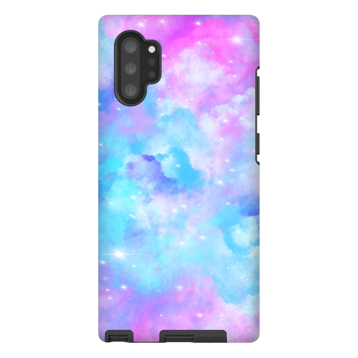 Galaxy Note 10 plus StrongFit Pastel clouds by Jms