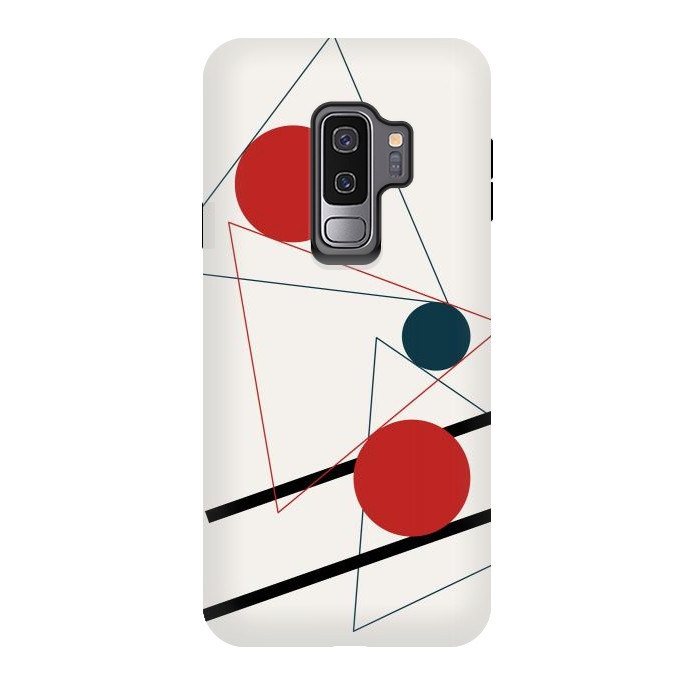 Galaxy S9 plus StrongFit Abstract Geometry by Creativeaxle