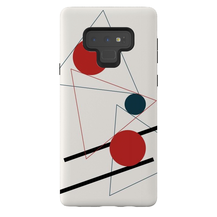 Galaxy Note 9 StrongFit Abstract Geometry by Creativeaxle