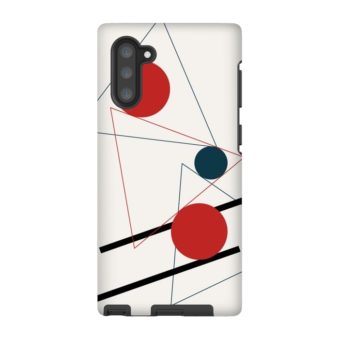 Galaxy Note 10 StrongFit Abstract Geometry by Creativeaxle