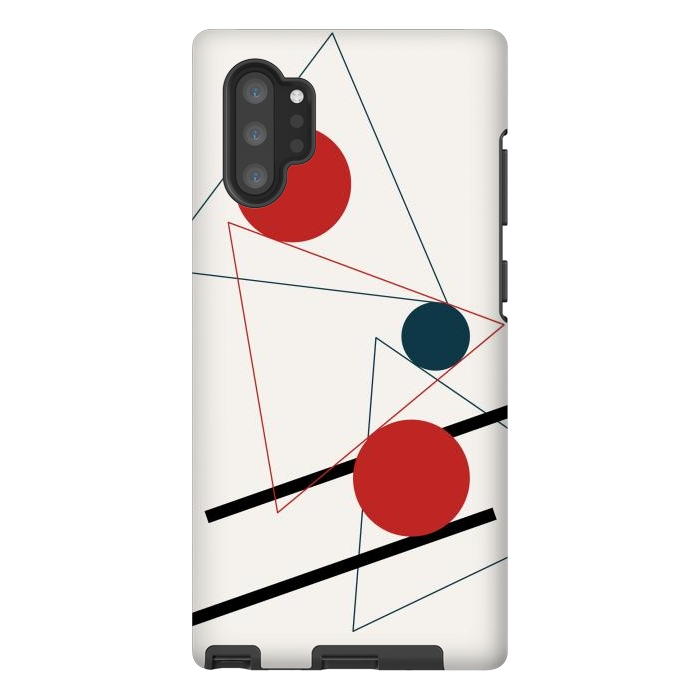 Galaxy Note 10 plus StrongFit Abstract Geometry by Creativeaxle