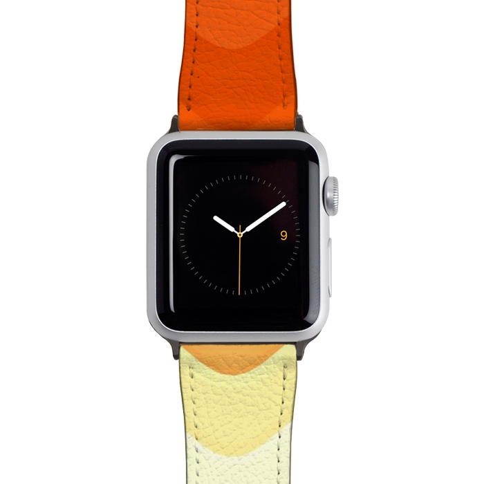 Watch 42mm / 44mm Strap PU leather Color Waves by Creativeaxle