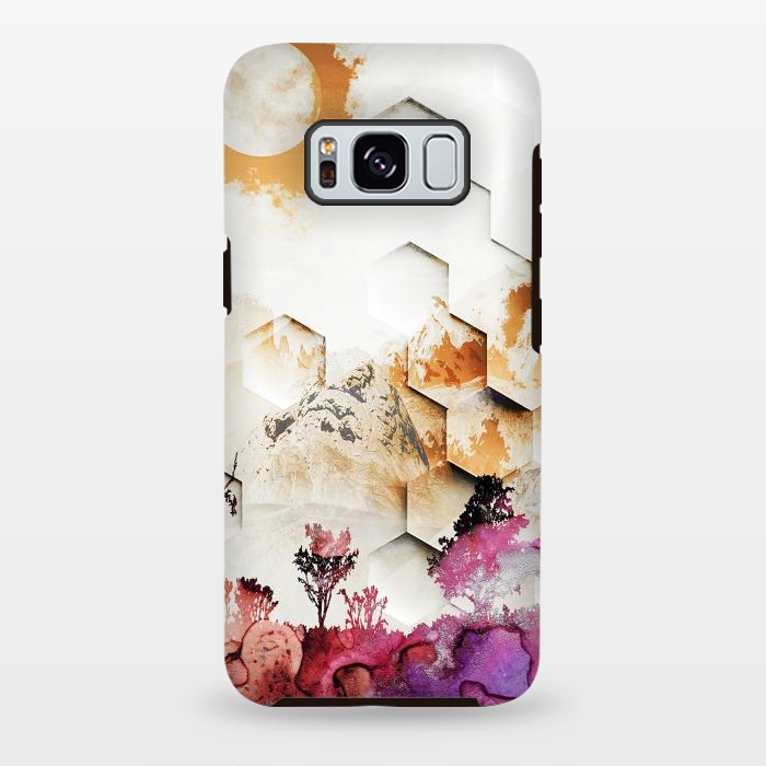 Galaxy S8 plus StrongFit Stylised digital landscape by Oana 