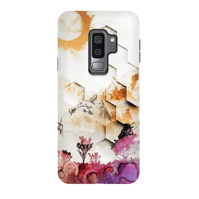 Galaxy S9 plus StrongFit Stylised digital landscape by Oana 
