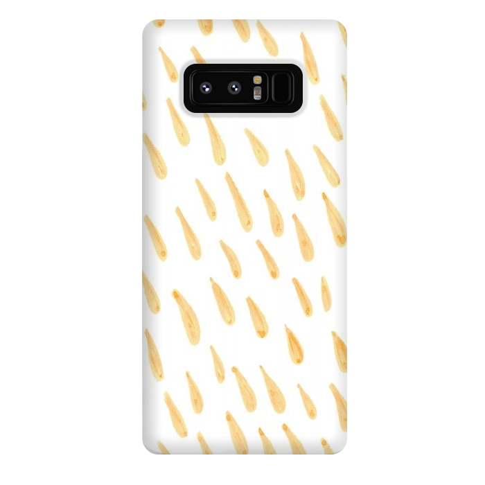 Galaxy Note 8 StrongFit Yellow Art by Joanna Vog