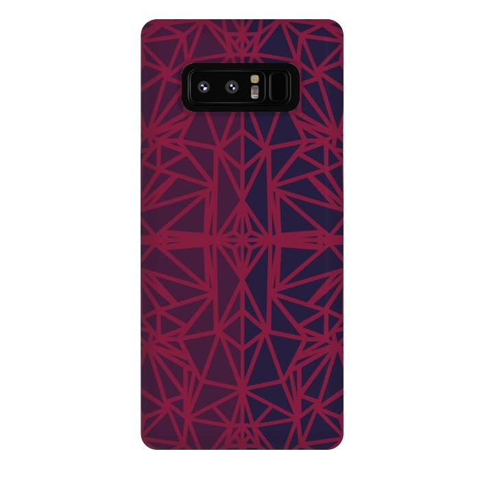 Galaxy Note 8 StrongFit Polygonal elegant pattern by Dhruv Narelia