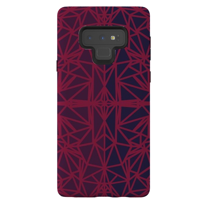 Galaxy Note 9 StrongFit Polygonal elegant pattern by Dhruv Narelia