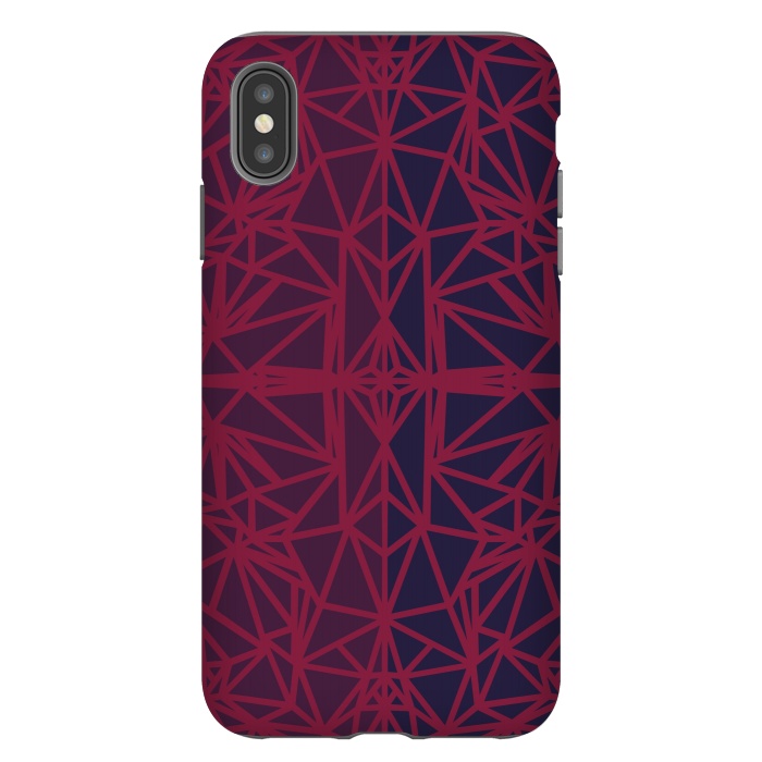 iPhone Xs Max StrongFit Polygonal elegant pattern by Dhruv Narelia