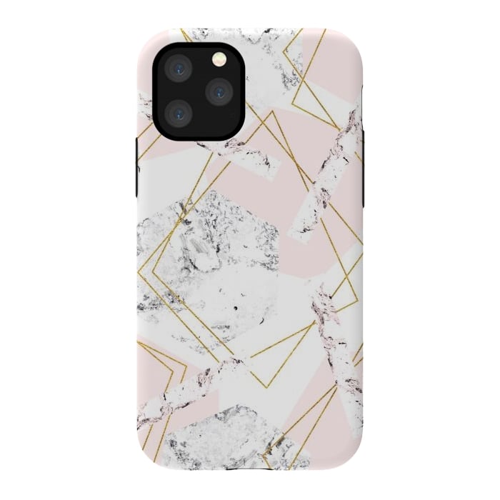 iPhone 11 Pro StrongFit Marble and abstract frames by Julia Badeeva