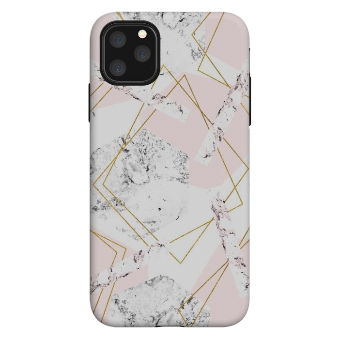 iPhone 11 Pro Max StrongFit Marble and abstract frames by Julia Badeeva