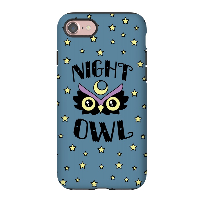 iPhone 7 StrongFit Night owl by Laura Nagel