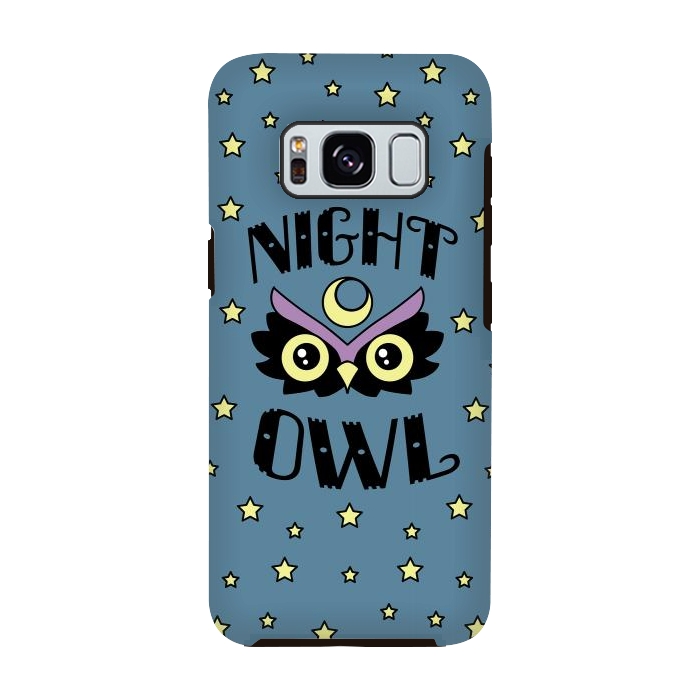 Galaxy S8 StrongFit Night owl by Laura Nagel