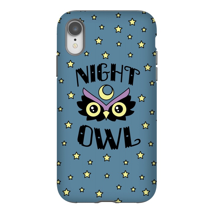 iPhone Xr StrongFit Night owl by Laura Nagel