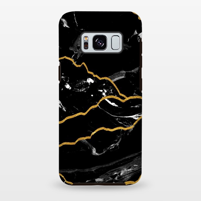 Galaxy S8 plus StrongFit Marble mountains by Julia Badeeva