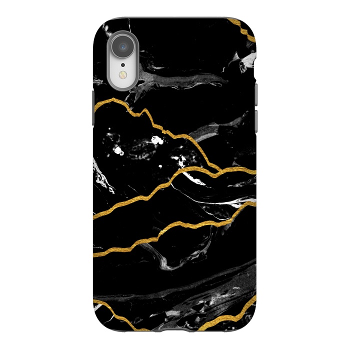 iPhone Xr StrongFit Marble mountains by Julia Badeeva