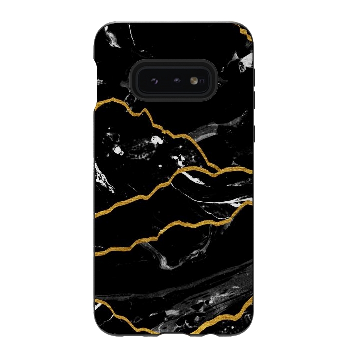 Galaxy S10e StrongFit Marble mountains by Julia Badeeva